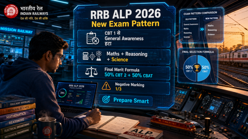 Railway RRB ALP Recruitment 2026 — 11,127 Vacancies, 14 June Last Date, बदला Exam Pattern और पूरी जानकारी