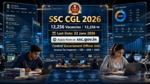 SSC CGL Recruitment 2026 — 12,256 Vacancies, 22 June Last Date, नया Sectional Timing Pattern और पूरी जानकारी