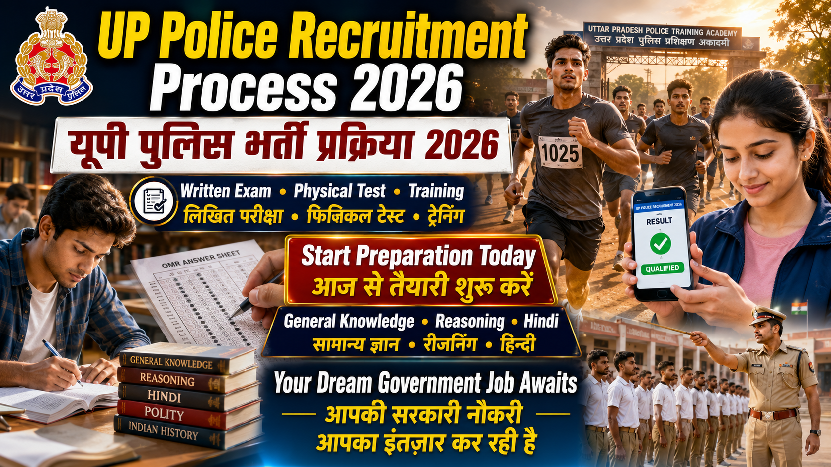 UP Police में होने वाली है 1 लाख नई Recruitment — CM Yogi का बड़ा ऐलान, जानें पूरी Details